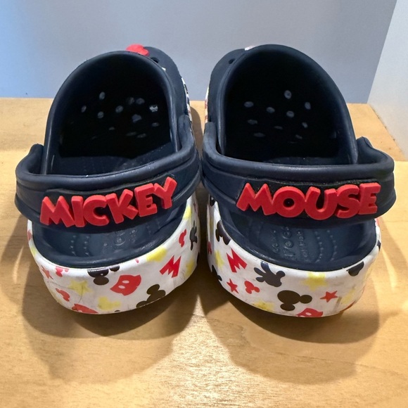 CROCS Mickey Mouse Disney Kids Clogs Size C11 - Picture 3 of 13